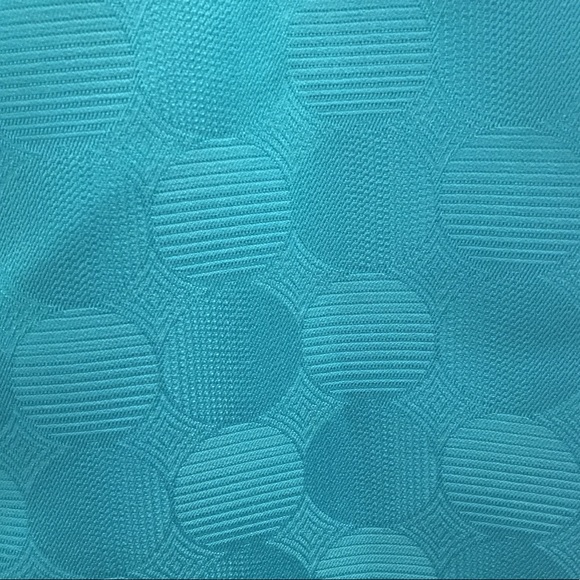 🍀 SOLD. Jones Studio Turquoise Sheath Dress, Size 14 - Picture 4 of 5